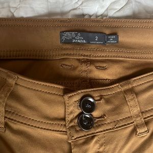 Prana hiking pants size 2 breathable tan fabric cheap cheap